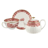 Spode Italian tea for one cranberry 340ml, imported from the UK