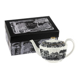 Spode 1770 Italian small black teapot 565ml, imported from the UK