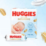 Huggies Pure Extra Care Sensitive baby wipes 48 pack - British product