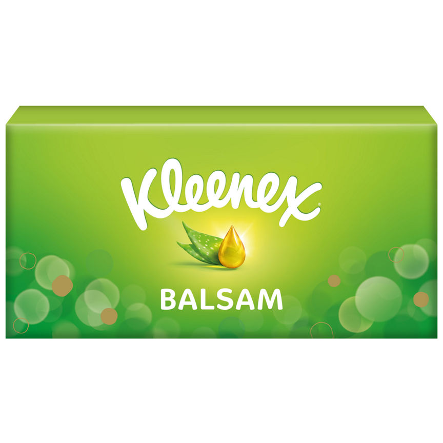 Kleenex Balsam Tissues - Single Standard Box GOODS ASDA   