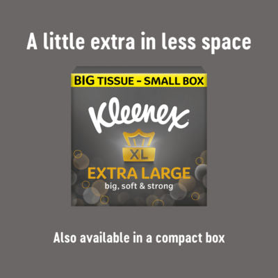 Kleenex Extra Large Tissues - Twin Pack