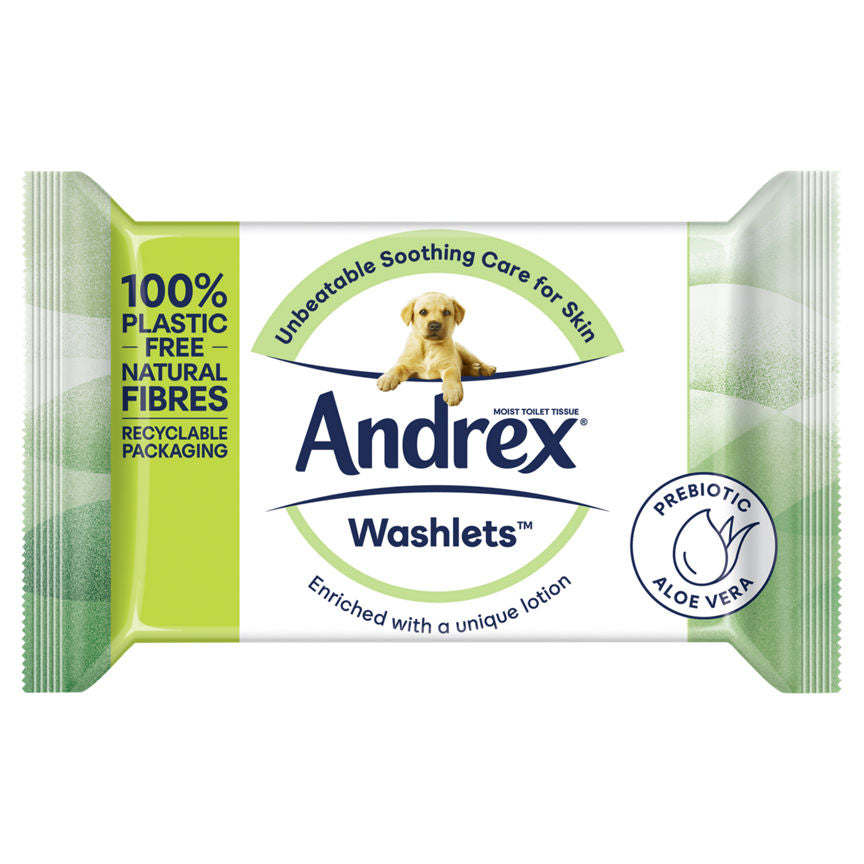 Andrex Ultra Care Flushable Toilet Wipes Single Pack GOODS ASDA   