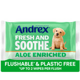 Andrex Ultra Care Flushable Toilet Wipes Single Pack