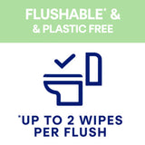 Andrex Ultra Care Flushable Toilet Wipes Single Pack