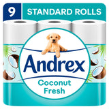 Andrex Coconut Fresh Toilet Tissue, 9 Rolls GOODS ASDA   