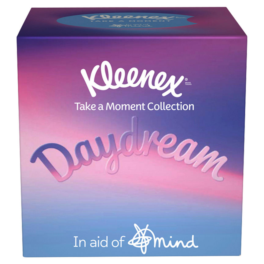 Kleenex ‘Take a Moment’ in aid of Mind Tissues Cube Box