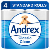 Andrex Classic Clean Toilet Tissue, 4 Rolls GOODS ASDA   