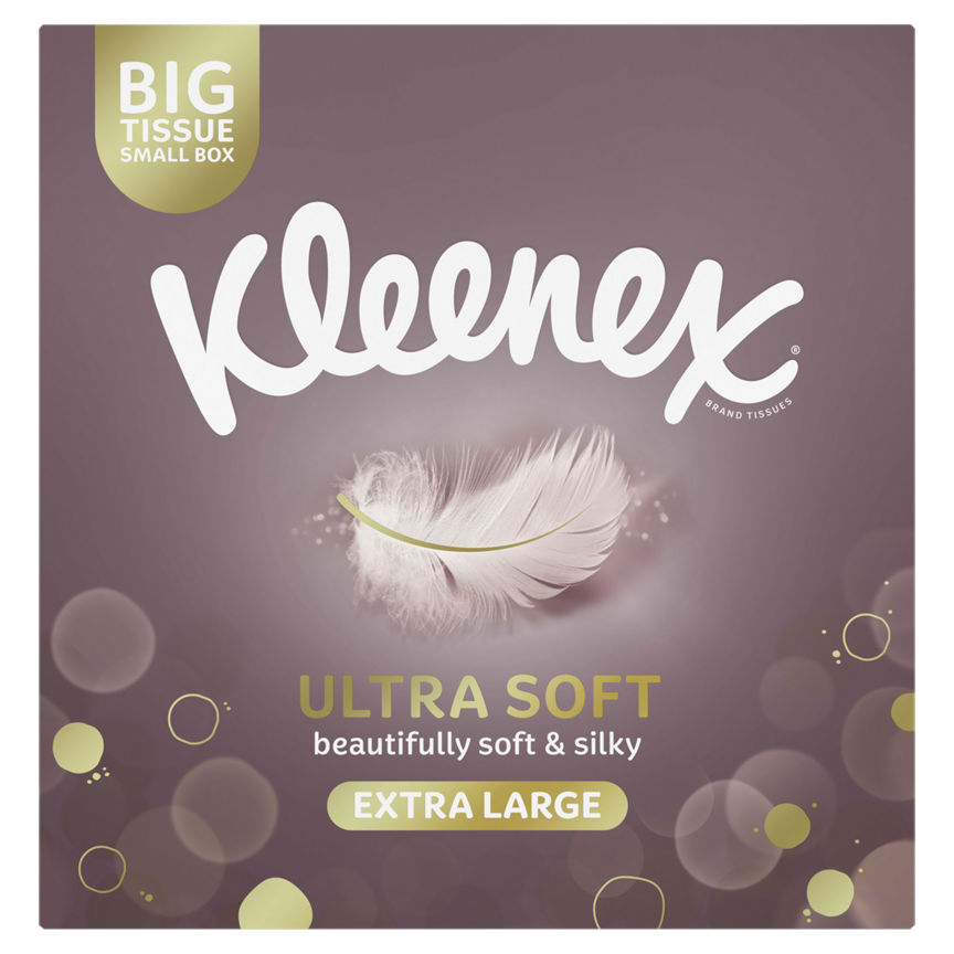 Kleenex&reg; Ultra Soft Extra Large Tissues Compact Box