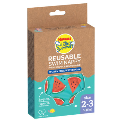 Huggies Little Swimmers Wiederverwendbare Schwimmwindel Größe 2 5-11kg