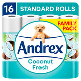 Andrex Coconut Fresh 16 Toilet Rolls GOODS ASDA   