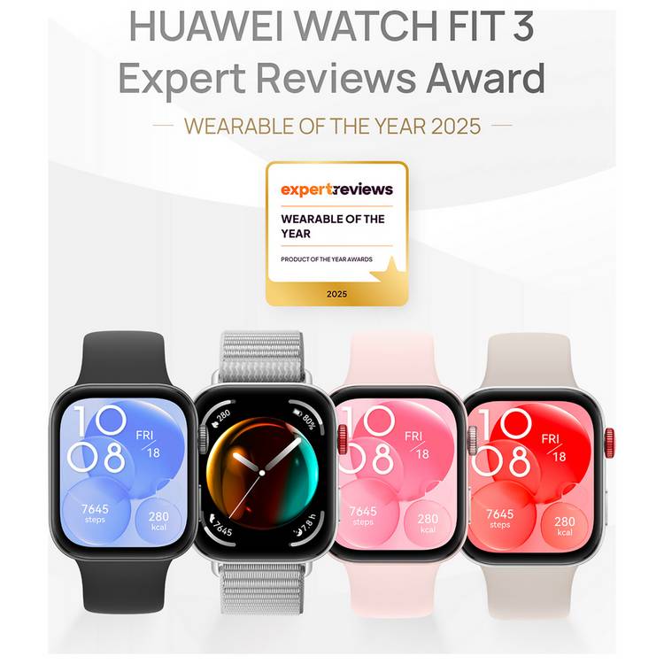 HUAWEI Watch Fit 3 smartwatch grey, UK version