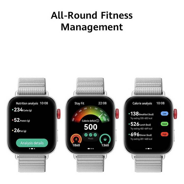 HUAWEI Watch Fit 3 smartwatch grey, UK version