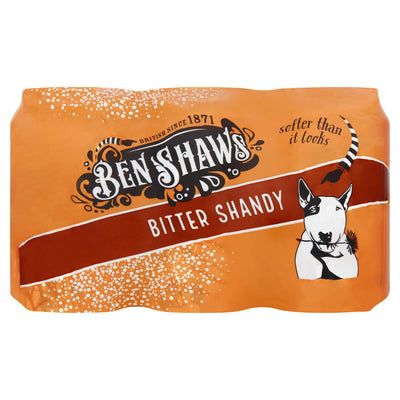 ASDA Ben Shaws Bitter Shandy Carbonated Soft Drink 6 x 330ml- Buy online at McGrocer