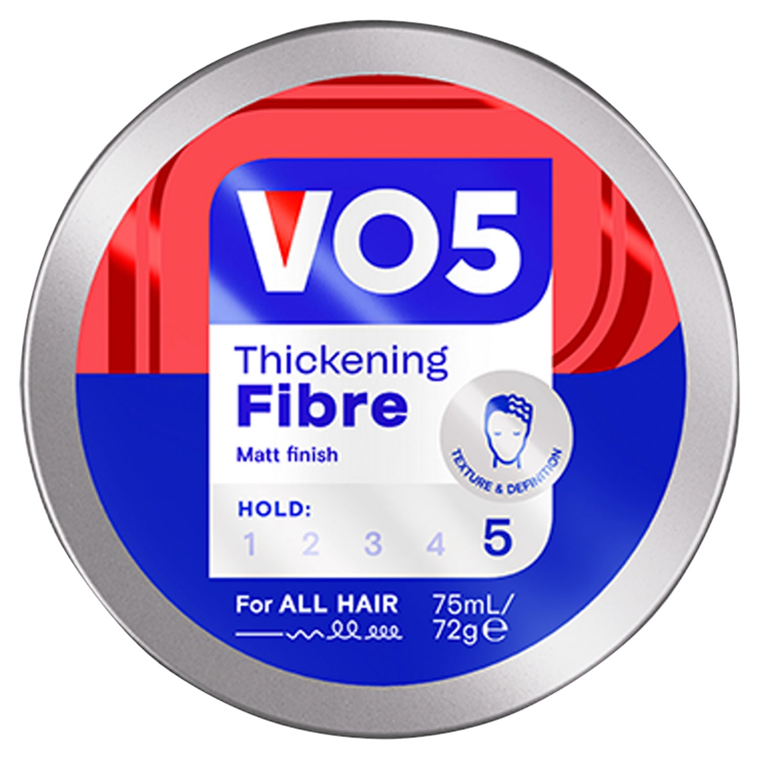 VO5 thickening fibre matt finish 72g, UK version