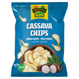 Tropical Sun lightly salted cassava chips 80g (British brand)