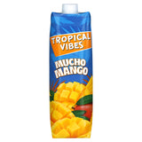 Tropical Vibes Mucho Mango 1L mango fruit drink, UK version