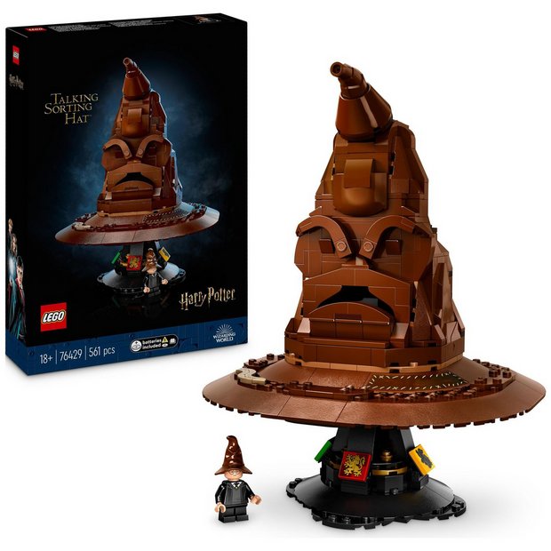LEGO Harry Potter Talking Sorting Hat 561 pieces (British brand)