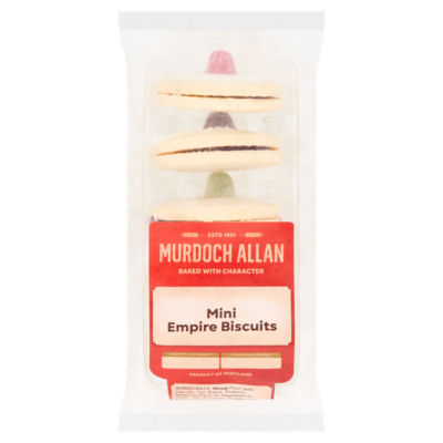 Murdoch Allan mini empire biscuits 5 pack - British product