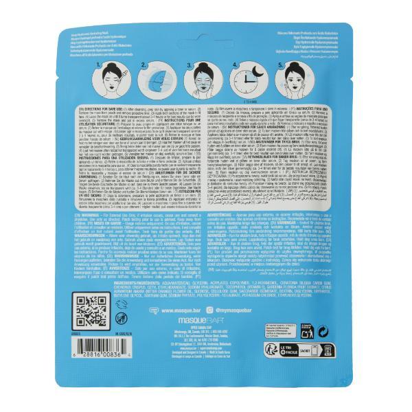 Masque Bar deep hyaluronic hydrating hydrogel sheet mask, UK version