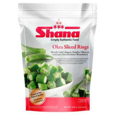 Shana okra sliced rings (British brand)