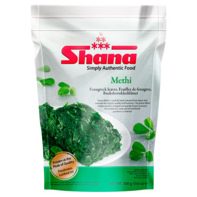 Shana Methi Gefrorene Bockshornklee-Blätter 300g