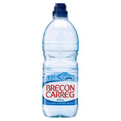 Brecon Carreg still natural mineral water 750ml, imported from the UK