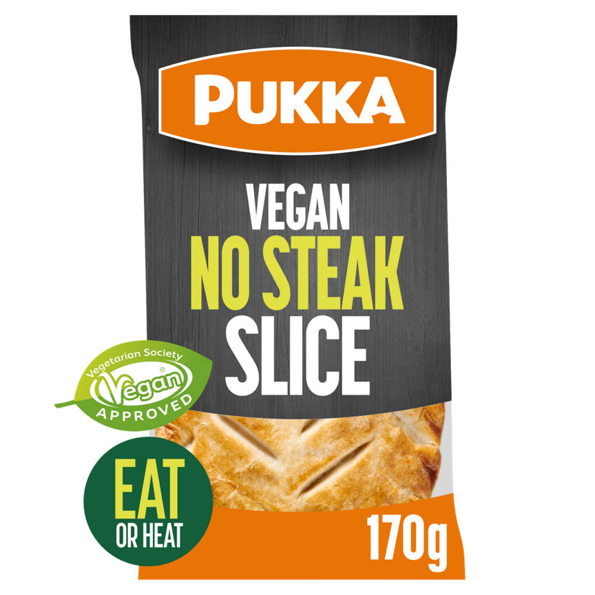 Pukka Vegan No Steak Slice 170g GOODS ASDA   