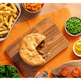 Pukka The Big One All Steak Pie, imported from the UK