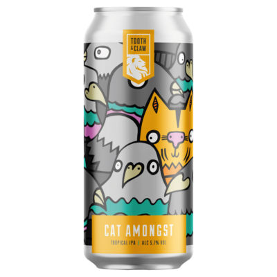 ASDA Tooth & Claw Cat Amongst Tropical IPA Craft Ale 440ml- Buy online at McGrocer