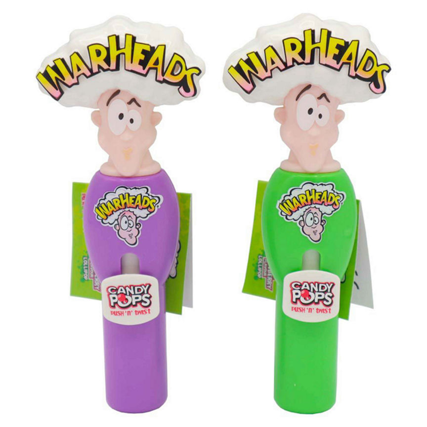 Warheads Sour Strawberry Flavour Lollipop 8g GOODS ASDA   