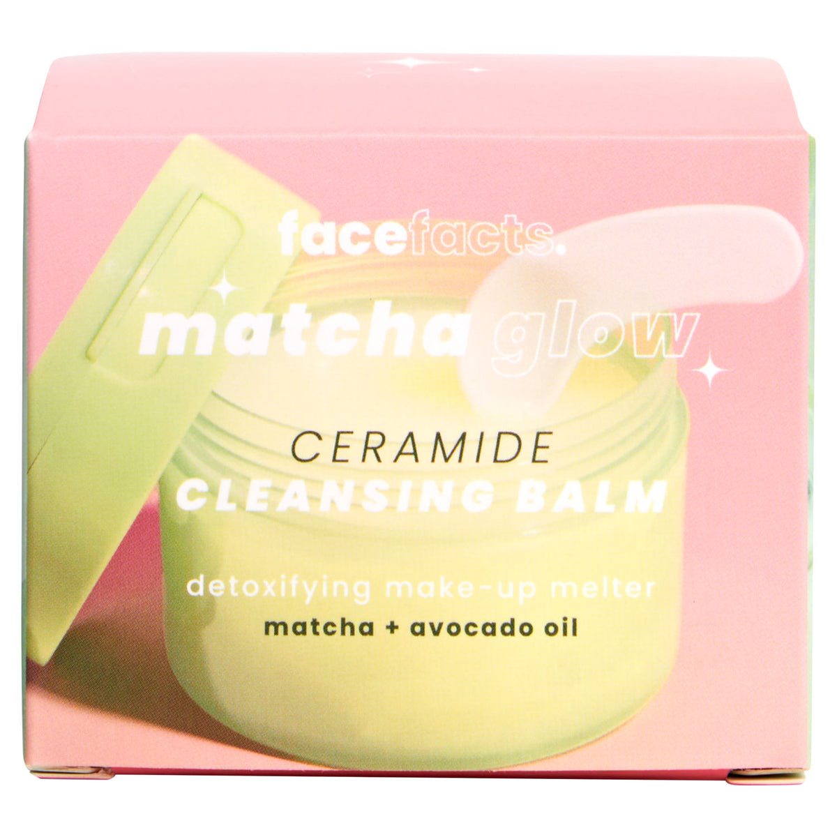 Face Facts matcha glow ceramide cleansing balm 80ml - British product