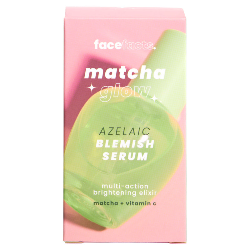 Face Facts Matcha Glow Azelaic Blemish Serum 30ml - British product