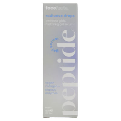Face Facts radiance drops peptide gel serum 45ml (British brand)
