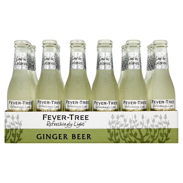 Fever-Tree Refreshingly Light Ginger Beer   24 x 200ml