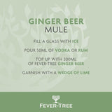 Fever-Tree Refreshingly Light Ginger Beer   24 x 200ml GOODS M&S   