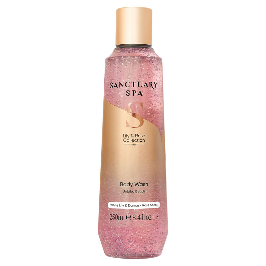 Sanctuary Spa Lily & Rose Collection Body Wash Jojoba Beads 250ml GOODS ASDA   