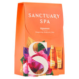 Sanctuary Spa Signature bodycare duo body scrub and wash, imported from the UK