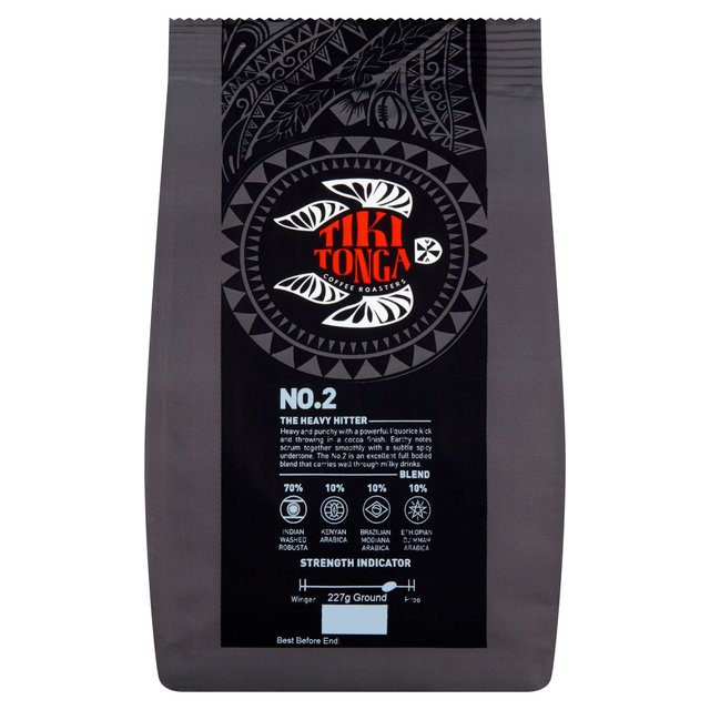 Tiki Tonga Blend No.2 Ground Coffee   227g