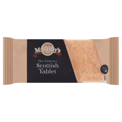 Mrs Tilly's Scottish tablet 90g, UK version