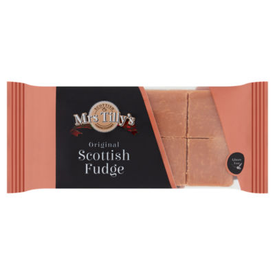 Mrs Tilly's Original Scottish fudge 90g, imported from the UK