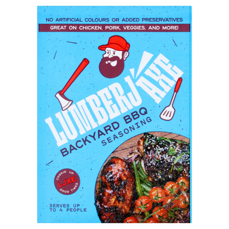 Lumberjaxe Backyard BBQ Seasoning 30g (British brand)