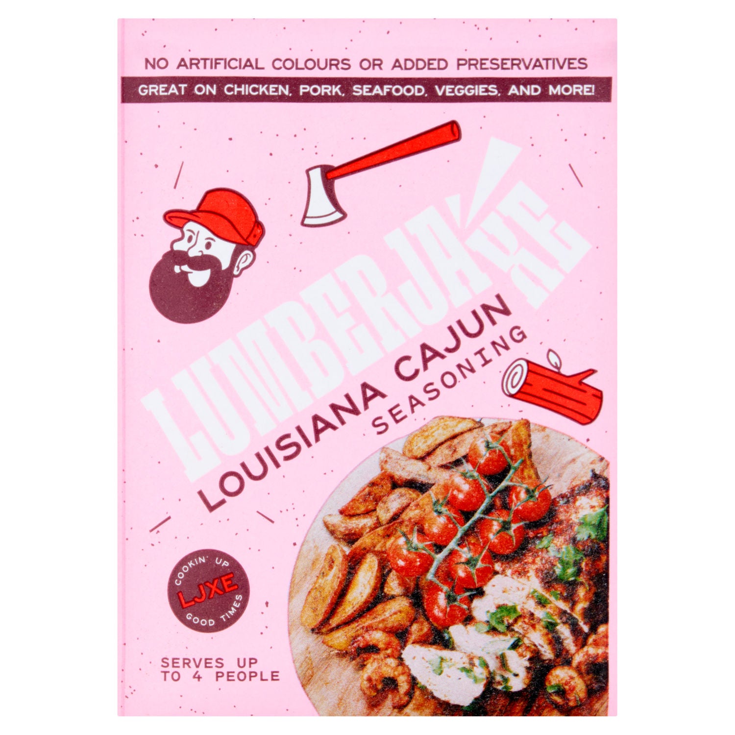 Lumberjaxe Louisiana Cajun Seasoning 30g - British product