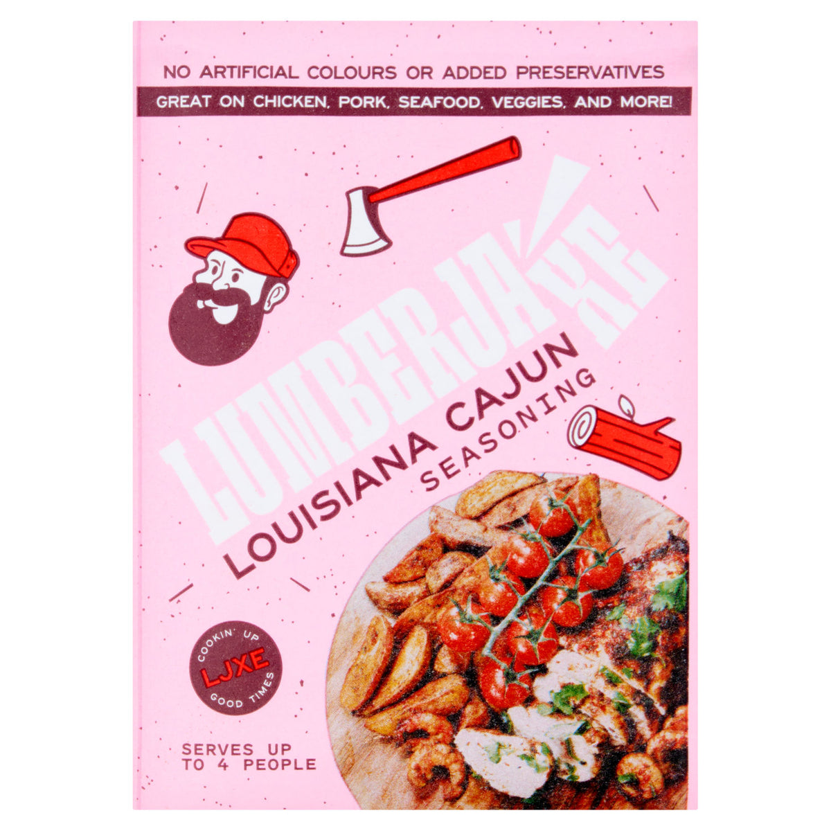 Lumberjaxe Louisiana Cajun Seasoning 30g - British product