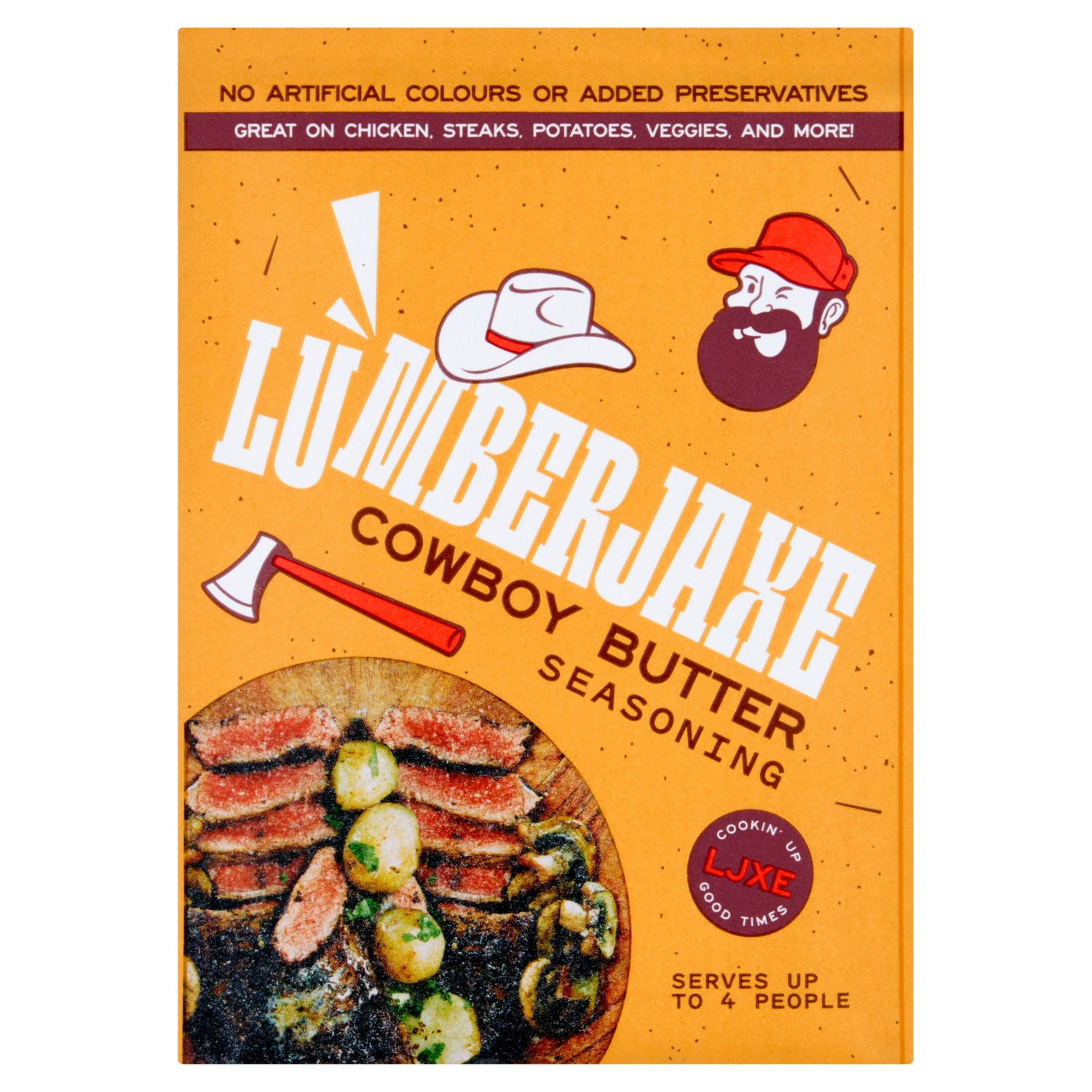 Lumberjake Cowboy Butter seasoning 30g, imported from the UK