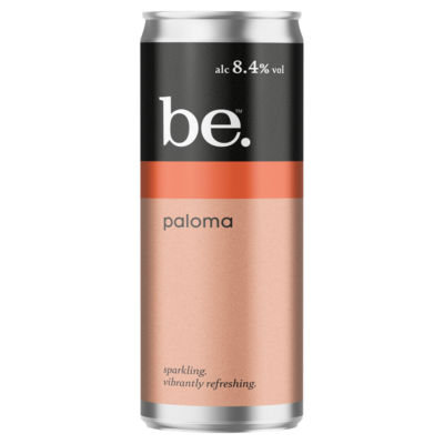 be. Paloma ready to drink cocktail 250ml, imported from the UK