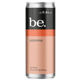be. Paloma ready to drink cocktail 250ml, imported from the UK