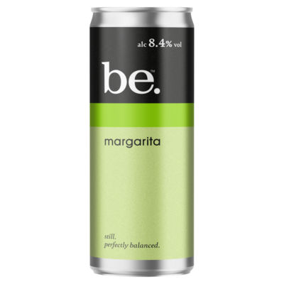 Be. Margarita ready-to-drink cocktail 250ml can (British brand)