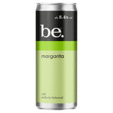 Be. Margarita ready-to-drink cocktail 250ml can (British brand)