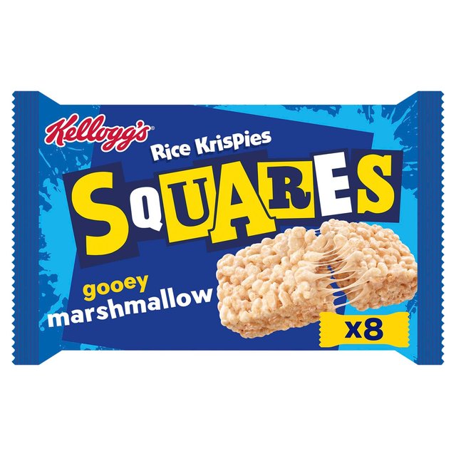 Kellogg's Rice Krispie Squares Marshmallow   8 x 28g GOODS M&S   