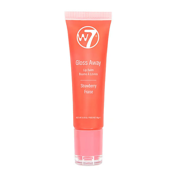 W7 Gloss Away Lip Balm - Strawberry 10g